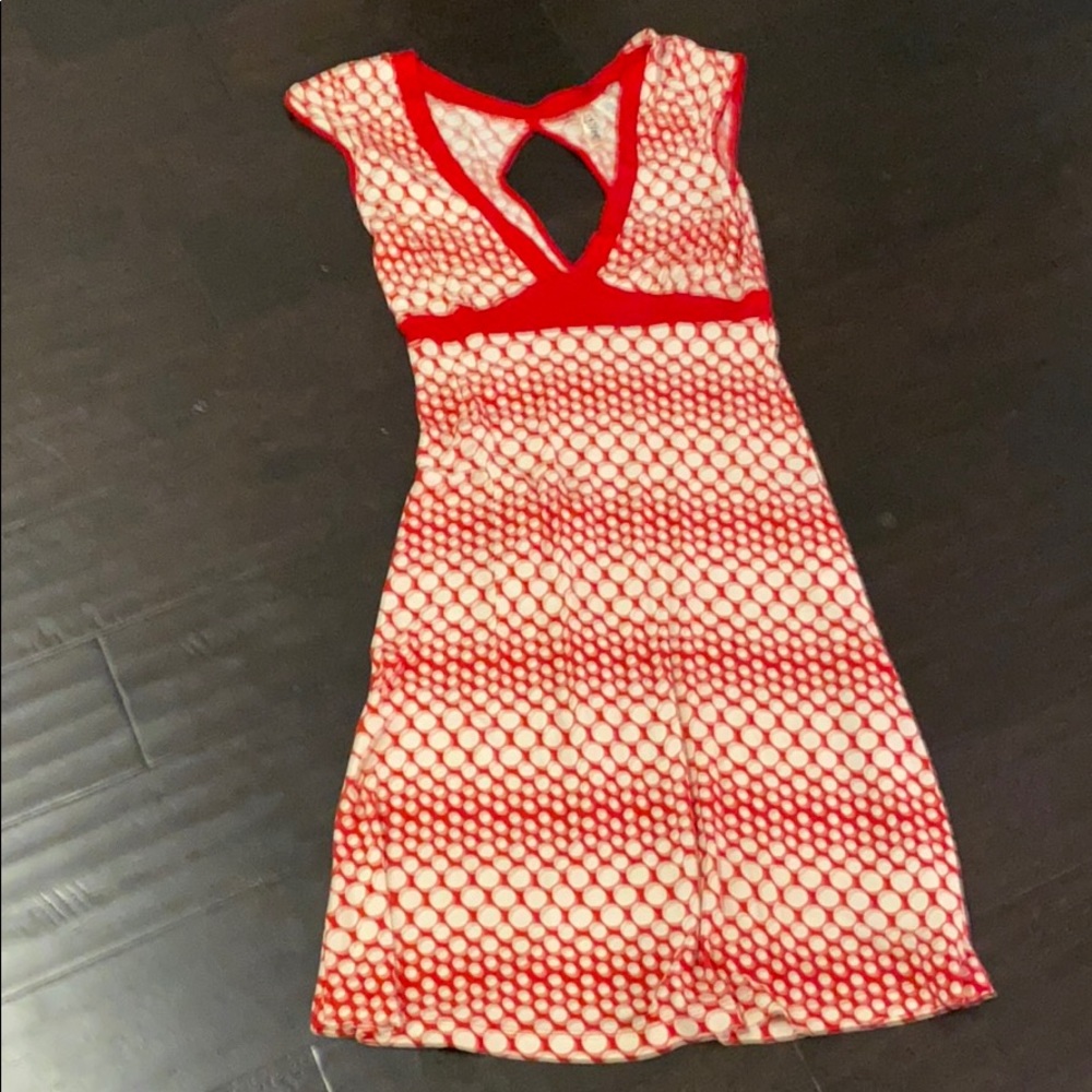 L8ter cap sleeve dress